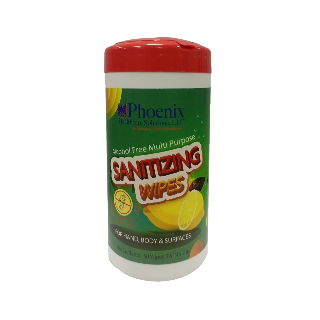 Alcohol Free Multipurpose Sanitizing Wipes