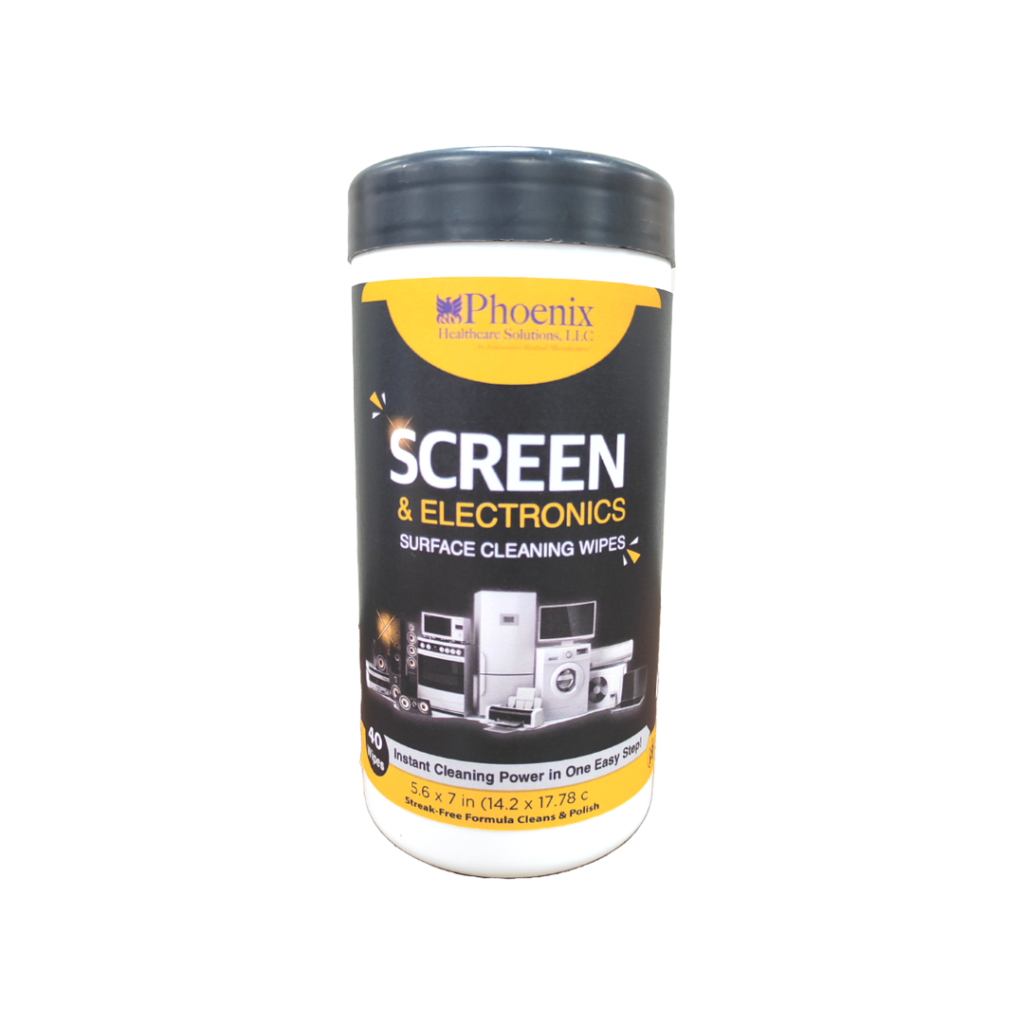 Screen and Electronics Surface Cleaning Wipes