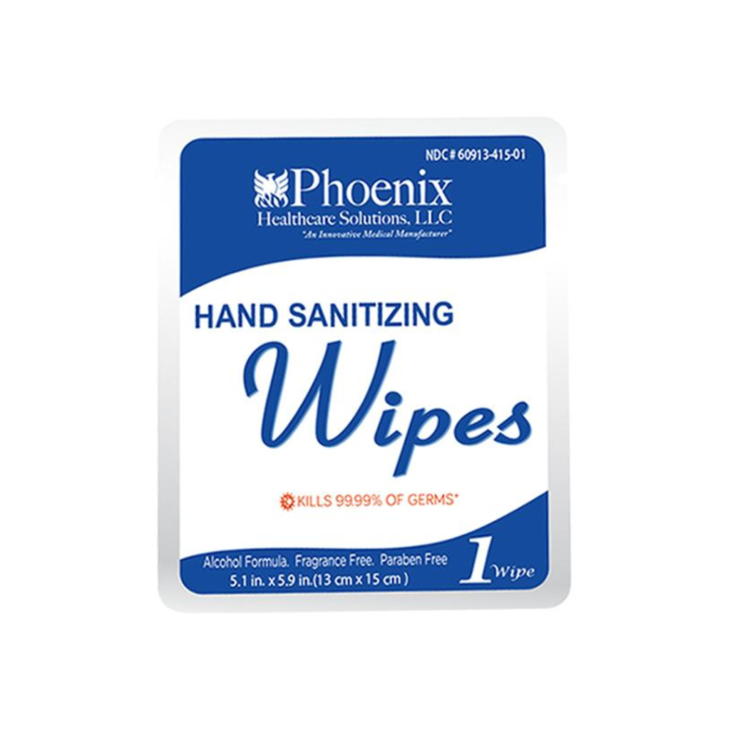 Alcohol Hand Sanitizing Wipes