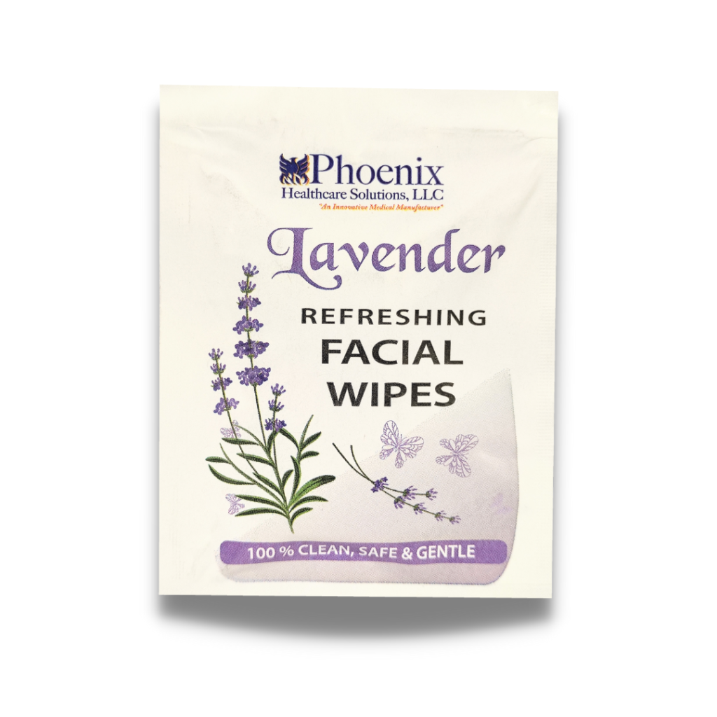 Lavender Refreshing Facial Wipes - Product Image