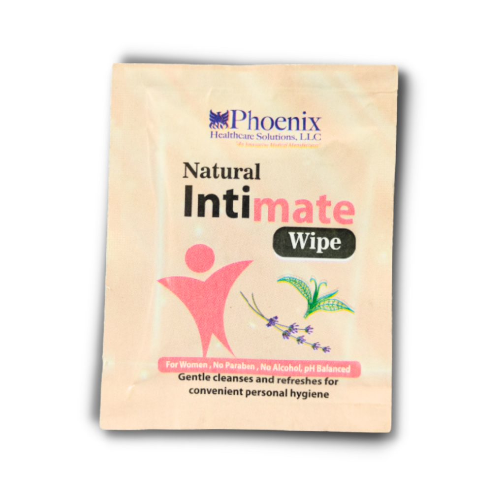 Natural Intimate Wipes - Product Image