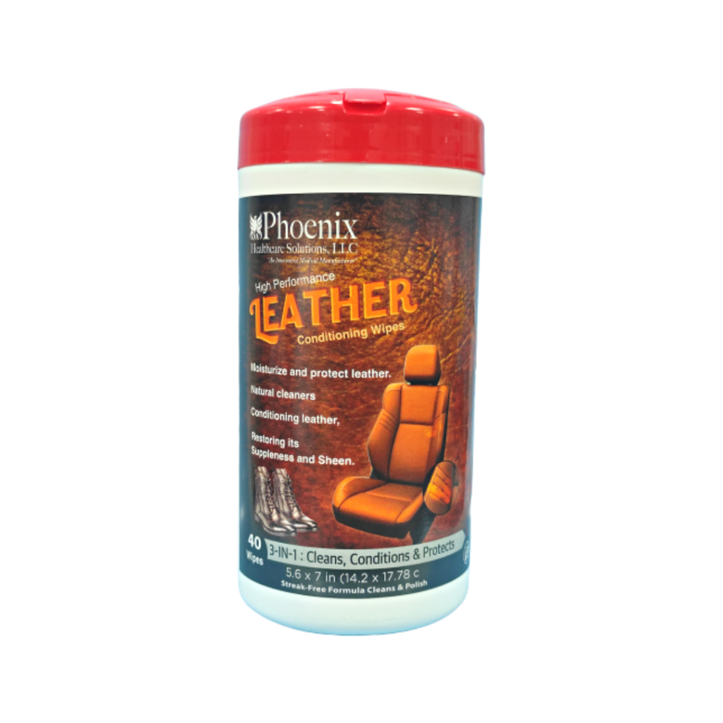 Leather Conditioning Wipes - Product Image