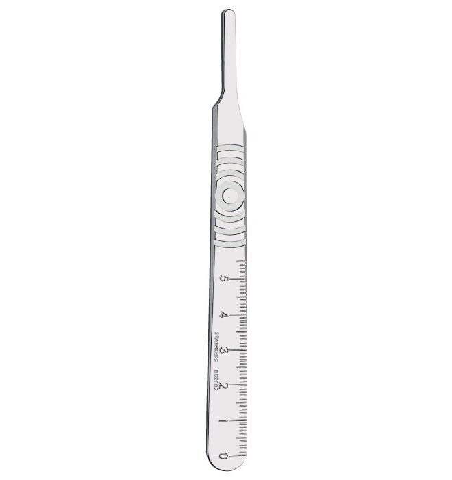 Surgical Scalpel Handle Number 4GS/S 1